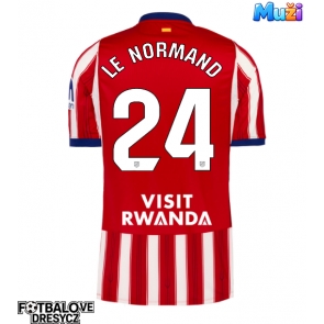 Atletico Madrid Robin Le Normand #24 Domácí Dres 2026-27 Krátký Rukáv
